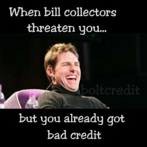 bad credit face